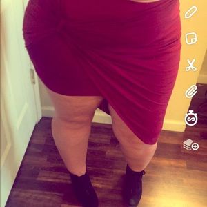 Charlotte Russe XL High/Low Skirt